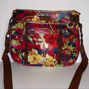 Sakroots , Shoulder Bag, Vibrant Floral Colors